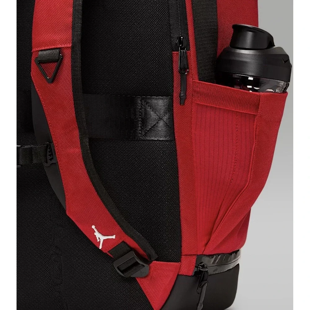 Nike Jordan Sport Backpack Size 32.9L Red Black MA0945-R78 NEW